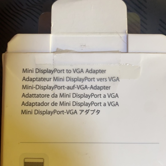 Apple Mini DisplayPort to VGA Adaptor - Picture 4 of 6